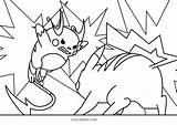 Cool2bkids Pokémon sketch template