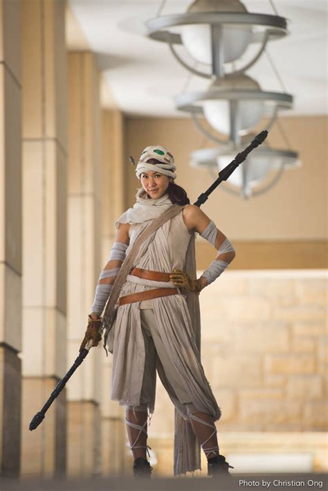 The Force Awakens Rey Cosplay The Stylish Geek