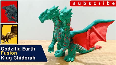 Godzilla Earth Fusion King Ghidorah Stopmotion Youtube