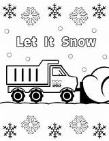 Coloring Book Construction Wolf Kids Trucks Five Fun Pages Big Snow sketch template