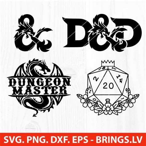 dungeons  dragons svg dnd svg dd logo svg png