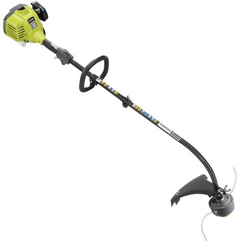 Ryobi Gas String Trimmer 25 Cc 2 Cycle Grass Weed Cutter Curved Shaft