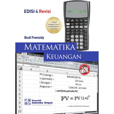 Jual Matematika Keuangan Edisi 4 Revisi Budi Frensidy Slm Shopee