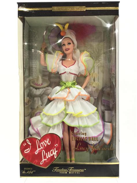 lot 3 i love lucy edition barbie dolls