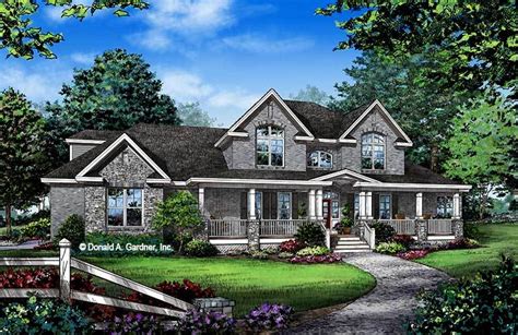 luxury  story home plans brick house designs