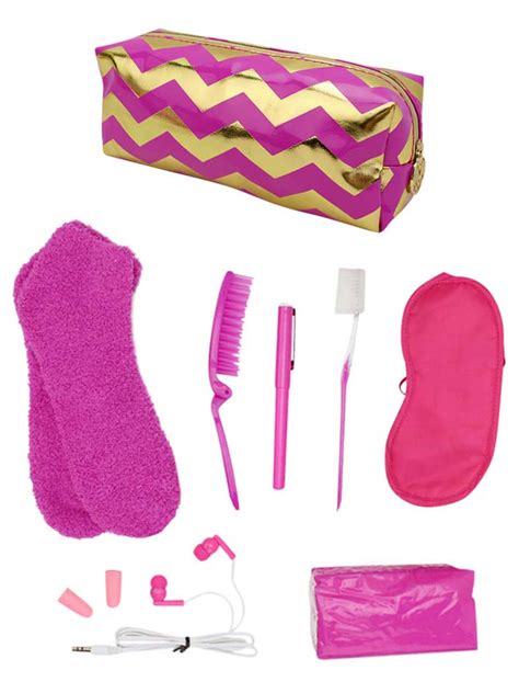 pink gold diva necessities set travel kit modern woman survival kit walmartcom