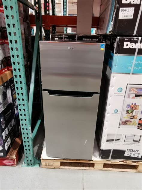danby  cu ft top mount compact refrigerator modeldcrdcbssdb costcochaser
