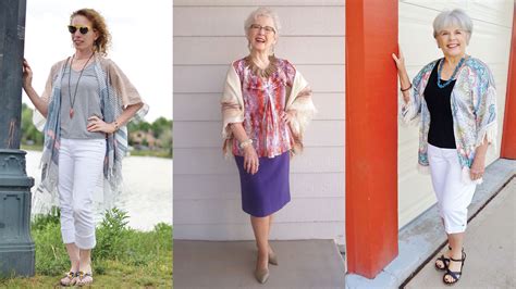 Kimono Jackets As A Summer Fashion Trend For Women Over 60