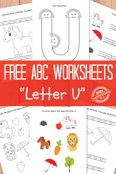 letter  worksheets  preschool kindergarten kids activities