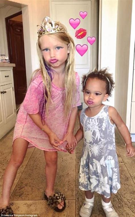 jessica simpson s daughter plays with bff cacee cobb s daughter