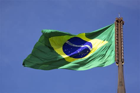 Bandeira Do Brasil Pavilhão Nacional National Flag B