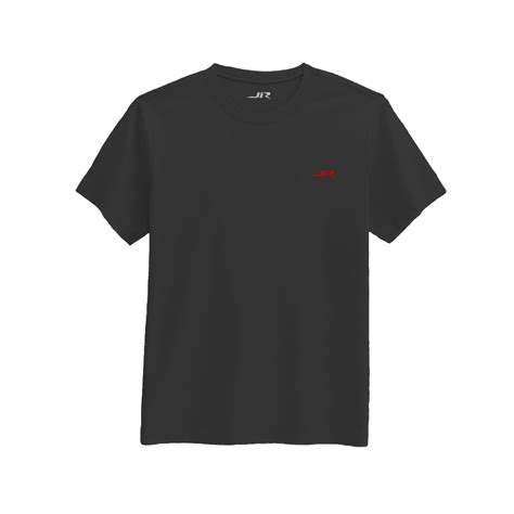 camiseta masculina basica preta jr confecoes