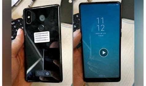 xiaomi mi mix  specs leaked images  likes iphone   vertical dual rear camera