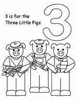 Pigs Three Colouring Papers Activityshelter Printablecolouringpages Kindergarten sketch template