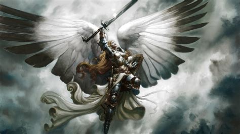 wallpaper  desktop angel warrior rare gallery hd