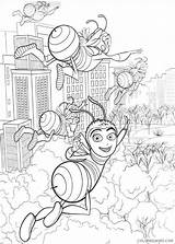 Coloring4free Bee Coloring Printable Movie Pages Related Posts sketch template