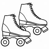 Patines Skating Skates Colorear Patinadoras Patins Party Patinagem Patin Fichas Dubujo Artistica Derby Patinaje Luna Ruedas Artistico Rollschuhe Transporte Inlineskating sketch template