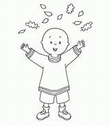 Coloring Caillou Pages Printables Printable Ausmalbilder Worksheets Popular Library Clipart Books Kaynak sketch template