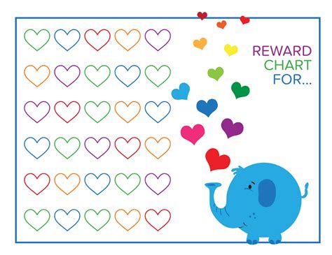 rewards chart  kids  print reward chart kids reward chart