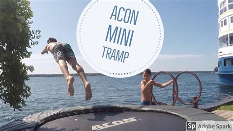 acon mini tramp sweet water flips youtube