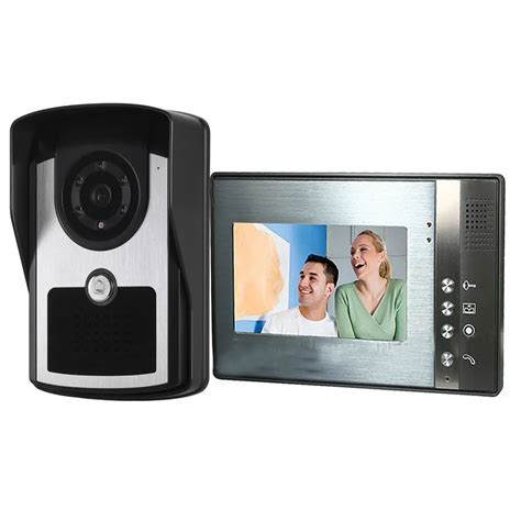 sysd intercom doorbell video wired home intercom apartment color video door phone intercom