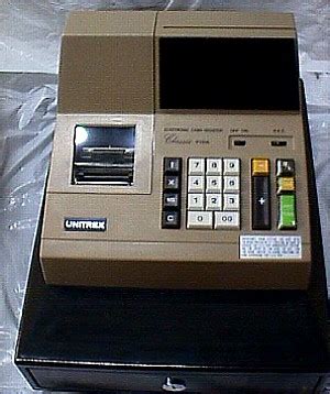unitrex electronic classic cash register jack berg sales