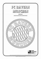 Bayern Coloring Logos Pages Soccer Fc Cool Logo Munchen Club Clubs Football Kids Tulip Simple Easy Teams Zapisano Es Print sketch template
