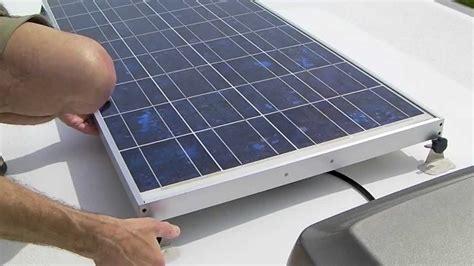 rv solar panel installation overview thervgeeks