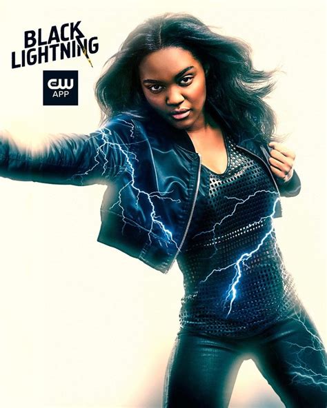 12 Of 13 Black Lightning Character Shots Lightning Jennifer