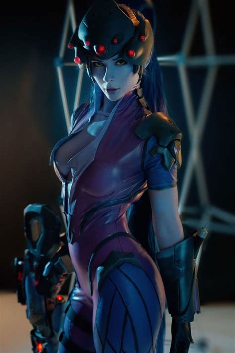 this overwatch widowmaker cosplay is perfect