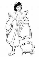 Aladdin Disney Prince Coloring Pages Walt Characters Color Wallpaper Jasmine Printable Fanpop Background Getcolorings Book sketch template