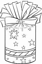 Christmas Present Clip Drawing Coloring Clipart Gift Birthday Pages Printable Cliparts Play Fun Presents Line Clipartix Pencil Cartoon Cake Cute sketch template
