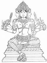 Lord Muruga Line Tamil Cliparts sketch template
