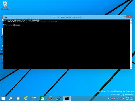 open command prompt fullscreen  windows