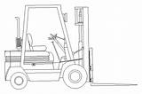 Forklift Autocad Cad Dwg 2d Drawing 3d Lift Bloques Fork Getdrawings 3ds Arquitectura Hoist sketch template