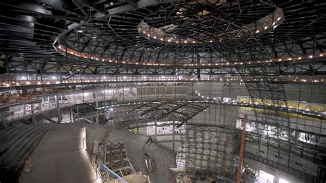 las vegas msg sphere takes shape arena digest