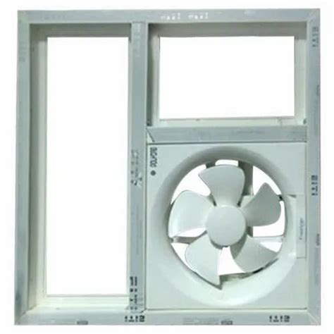 exhaust fan upvc ventilator window  rs square feet  allwin structure
