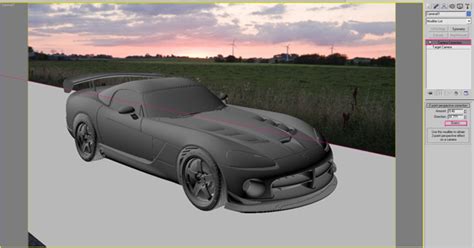 create  photorealistic car render  ds max  vray