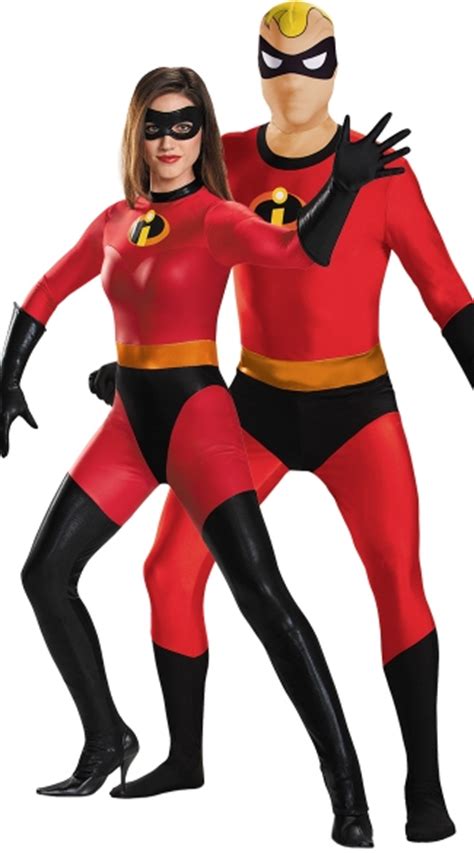 mr and mrs incredible couples costume men s mr incredible costume mens incredible costume