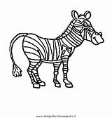 Zebra Zebras Animali Malvorlage sketch template