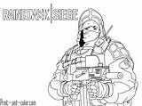 Siege Kapkan Spetsnaz sketch template