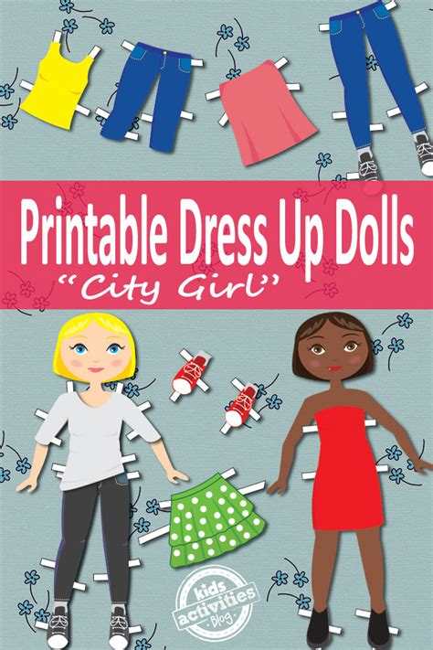 dress  dolls  kids printable kids activities blog