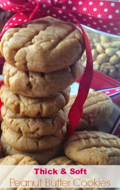 thick and soft ultimate peanut butter cookies soft