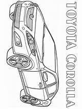 Toyota Coloring Pages Truck Printable Trophy Getcolorings sketch template