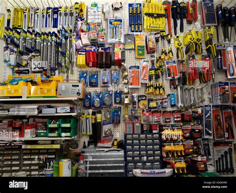 hardware shop high resolution stock photography  images alamy