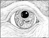 Eye Coloring Pages Evil Drawing Eyes Dragon Human London Eyeball Color Printable Getdrawings Getcolorings Easy Animal Funny Excellent Print Colorings sketch template