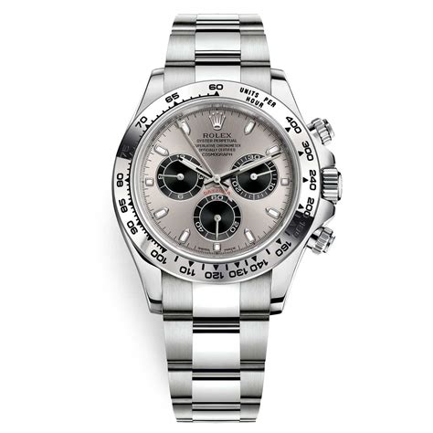 rolex cosmograph daytona  steel  black oyster white gold mens  luxury watches usa