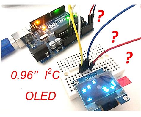 usage   ic oled display  arduino uno  steps instructables