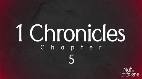 chronicles chapter  youtube