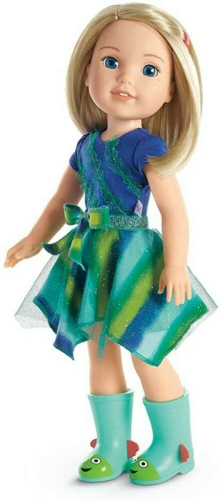 american girl wellie wishers camille doll doll and outfit pretend play